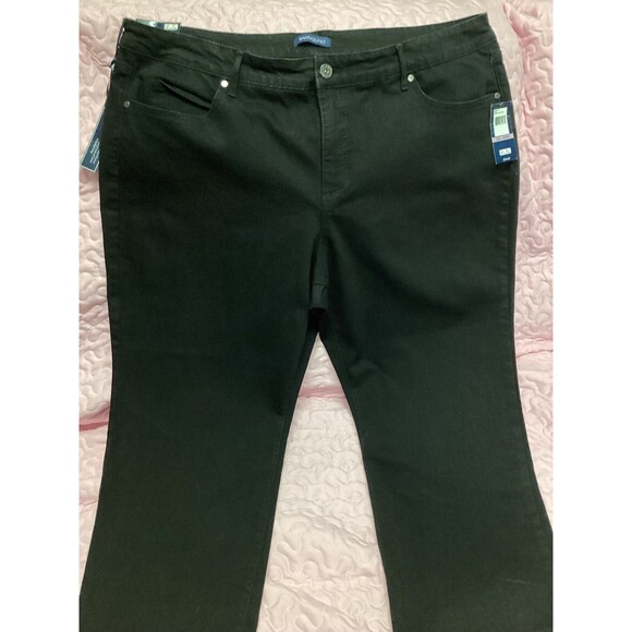NWT Bandolino Mandie $54 Black Stretch Jeans Plus Size 22WS Women's Fall Winter - Picture 1 of 6